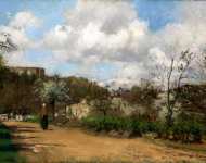 Camille Pissarro - View from Louveciennes
